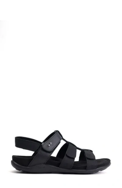 Strive Cassis Cage Sandal In Black