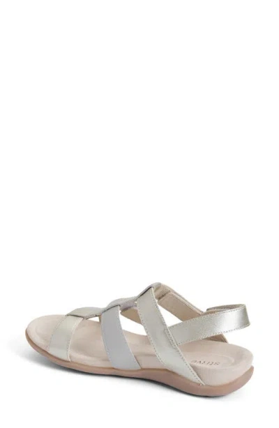 Strive Cassis Cage Sandal In Gold