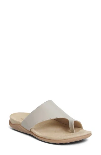 Strive Capri Iv Toe Loop Sandal In Gray