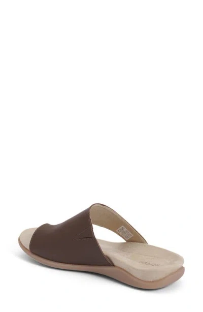 Strive Capri Iv Toe Loop Sandal In Brown