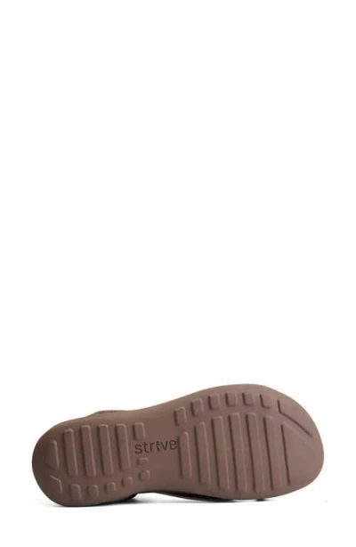 Strive Drift Waterproof Sandal In Brown