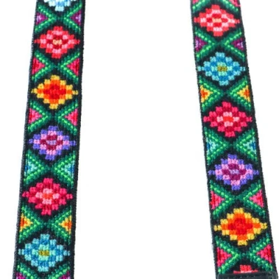 Tin Marin Mai Woven Bag Strap In Multi