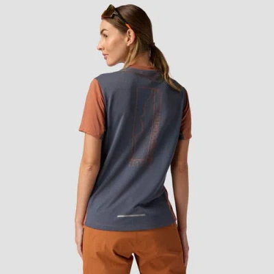 Backcountry Slickrock Drirelease Tech T-shirt In Orange