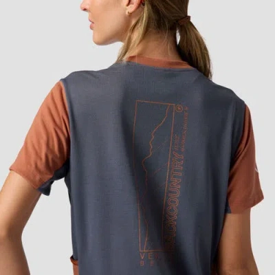 Backcountry Slickrock Drirelease Tech T-shirt In Orange