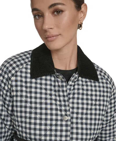 Levi's Quilted Barn Jacket In Gray