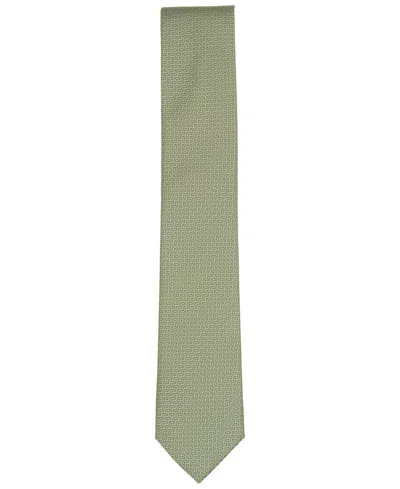 Alfani Men's Solid Pattern Tie, Macy's Exclusive In Purple