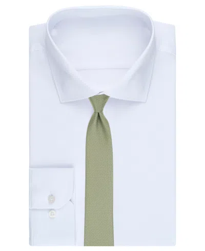 Alfani Men's Solid Pattern Tie, Macy's Exclusive In Purple