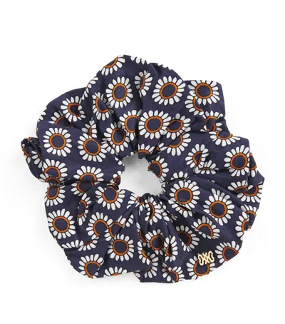 Sandro Paris Floral Print Scrunchie In Multi