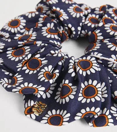 Sandro Paris Floral Print Scrunchie In Multi