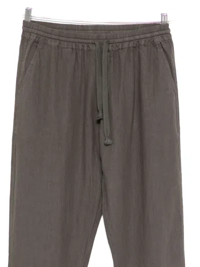 Fedeli Drawstring Elasticated Trousers In Green