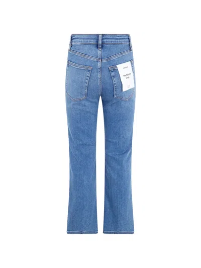Frame The Reboot Bootcut Jeans In Blue