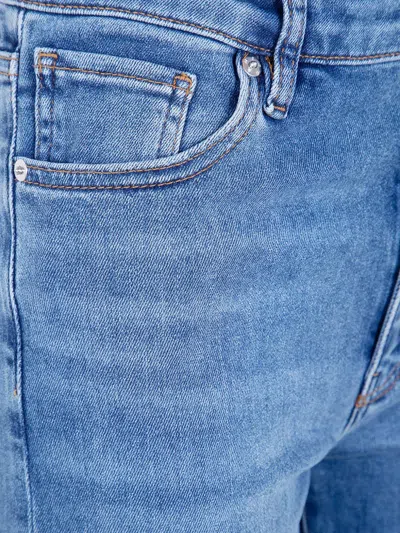 Frame The Reboot Bootcut Jeans In Blue