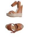 Dsquared2 Espadrilles In Camel