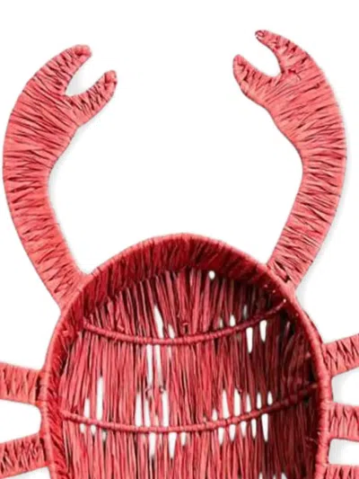 Les-ottomans 랍스터 우븐 바스켓 In Brown