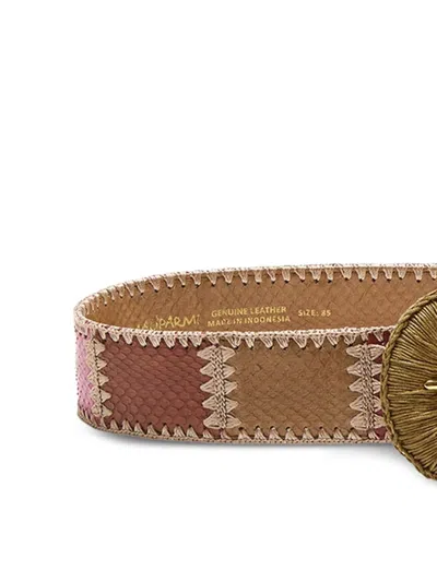 Maliparmi 패치워크 벨트 In White