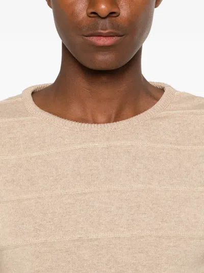 Imperial Horizontal-stripe T-shirt In Neutral