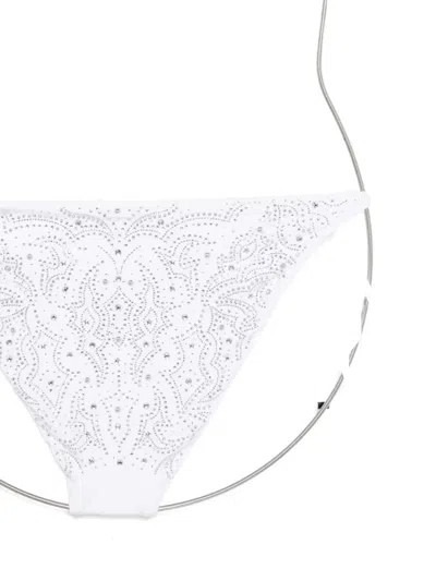 Venuja Triangle-cup Bikini In White