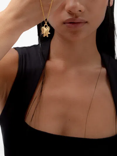 Yoj 로프 펜던트 네크리스 In Pink