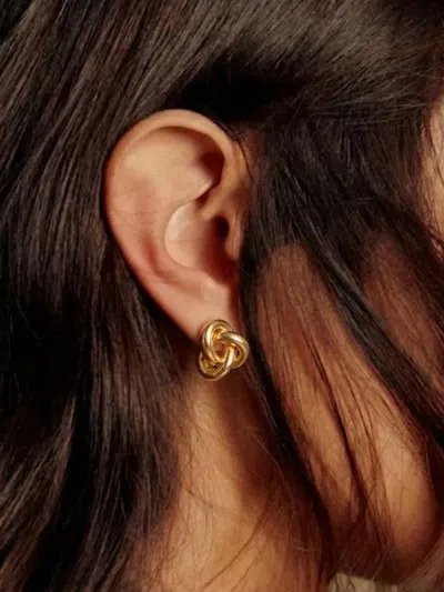 Yoj 칼노 매듭 미디 이어링 In Neutral