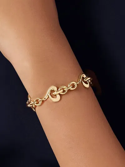 Yoj 아가페 하트 펄 체인 브레이슬릿 In Neutral