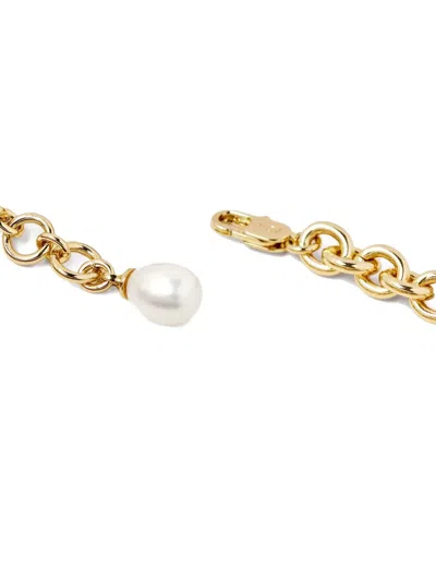 Yoj 아가페 하트 펄 체인 브레이슬릿 In Neutral