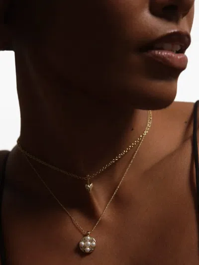 Yoj X 포토스카 스탠 펄 네크리스 In Neutral