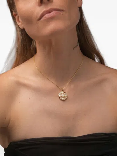 Yoj X 포토스카 스탠 펄 네크리스 In Neutral