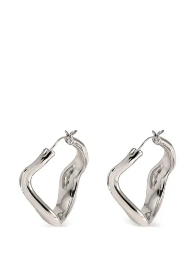 Yoj 맥시 애스틴 후프 이어링 In Metallic