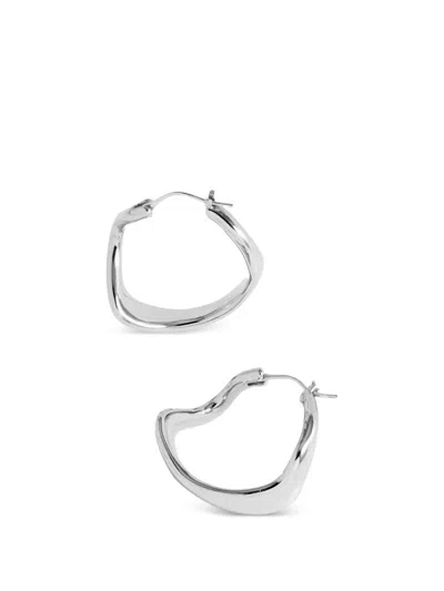 Yoj 맥시 애스틴 후프 이어링 In Metallic