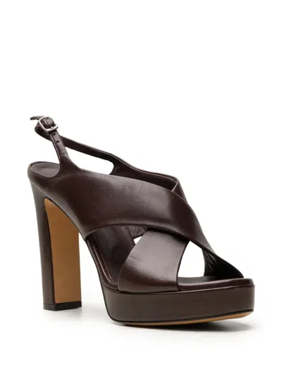 Chuckies Crossover-strap Platform Sandals