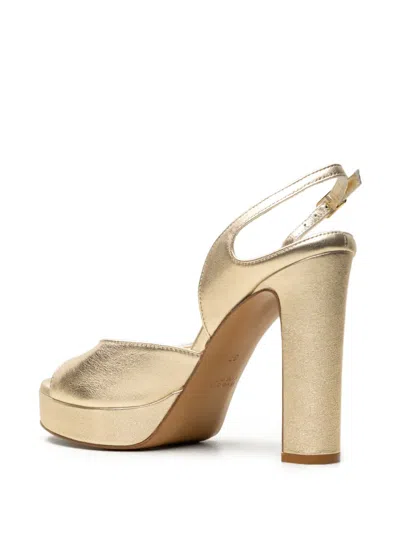 Chuckies Metallic Platform Sandals