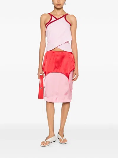 Facon Jacmin Timothee Wrap-design Top In Multi