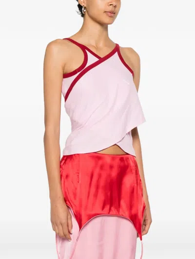 Facon Jacmin Timothee Wrap-design Top In Multi