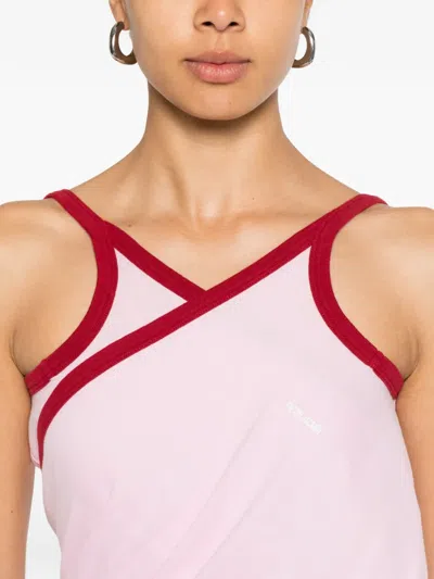 Facon Jacmin Timothee Wrap-design Top In Multi