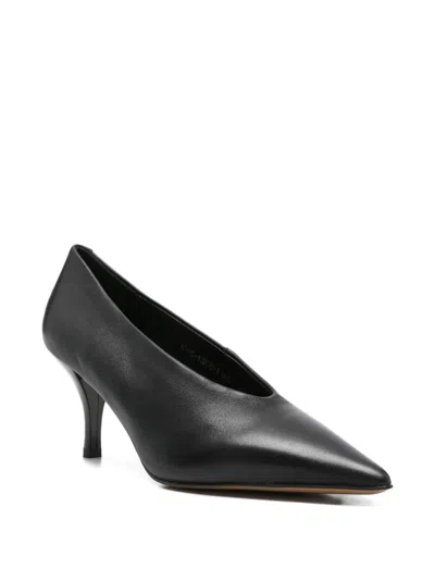 Sergio Moretti Firenze Pointed-toe Leather Pumps