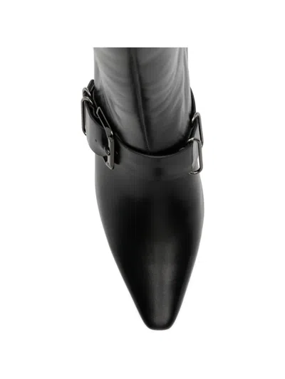 Sergio Moretti Firenze Buckle-strap Ankle Boots