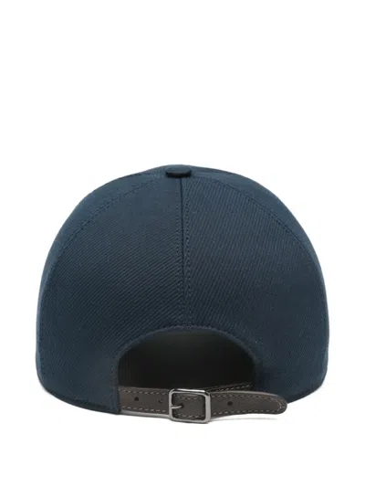 Brunello Cucinelli Monili-embellished Baseball Cap In Purple
