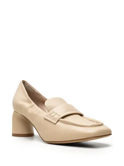 Chuckies Square-toe Leather Pumps In Multi
