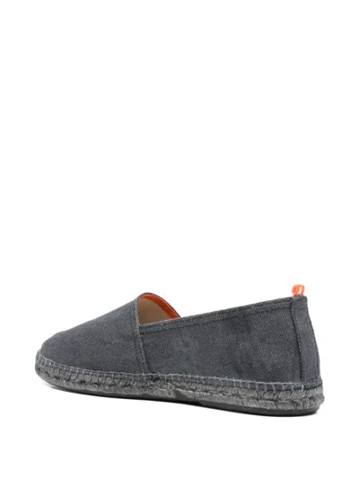 Abarca Canvas Espadrilles In Gray