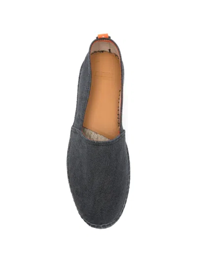 Abarca Canvas Espadrilles In Gray