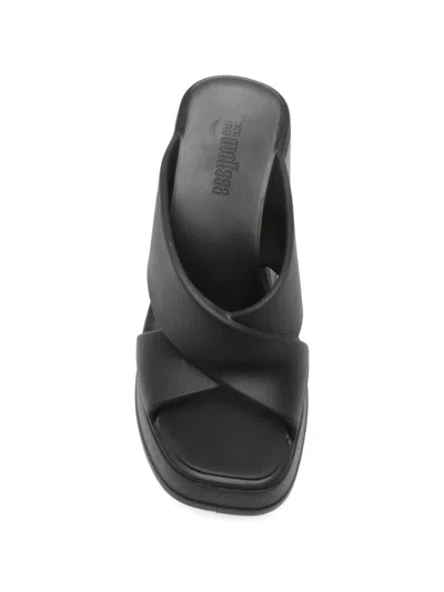 Melissa Crossover-strap Sandals In Black