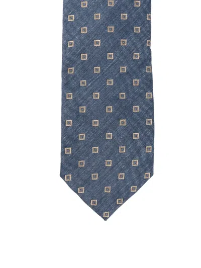 Barba Napoli Geometric-pattern Tie In Pattern