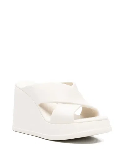 Melissa Crossover-strap Sandals In White