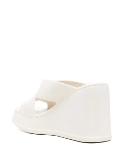 Melissa Crossover-strap Sandals In White