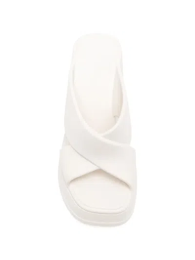 Melissa Crossover-strap Sandals In White