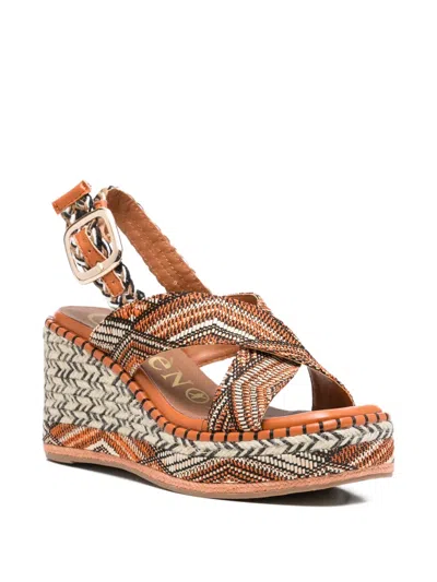 Cafènoir Crossover Espadrilles In Multi