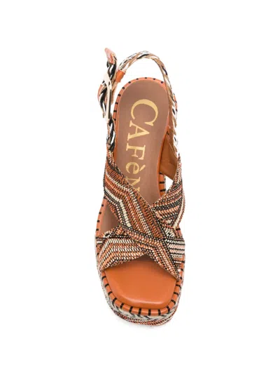 Cafènoir Crossover Espadrilles In Multi
