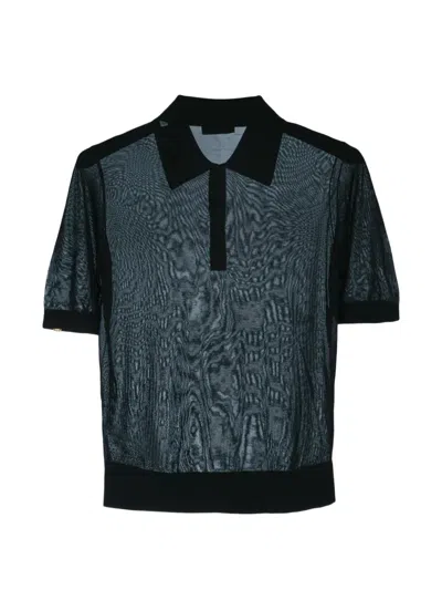 Elisabetta Franchi Button Knitted Top In Multi