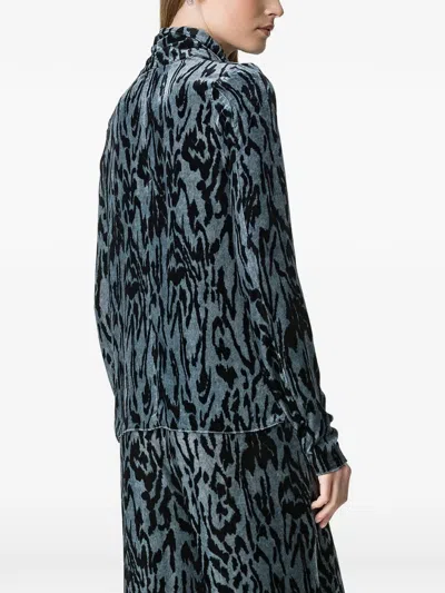 Forte Forte Moiré Blouse In Multi