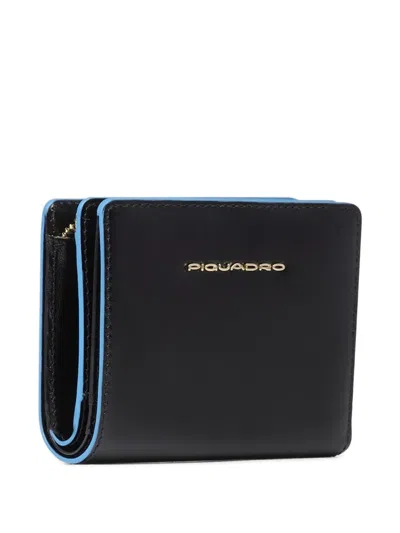 Piquadro 레더 지갑 In Pattern